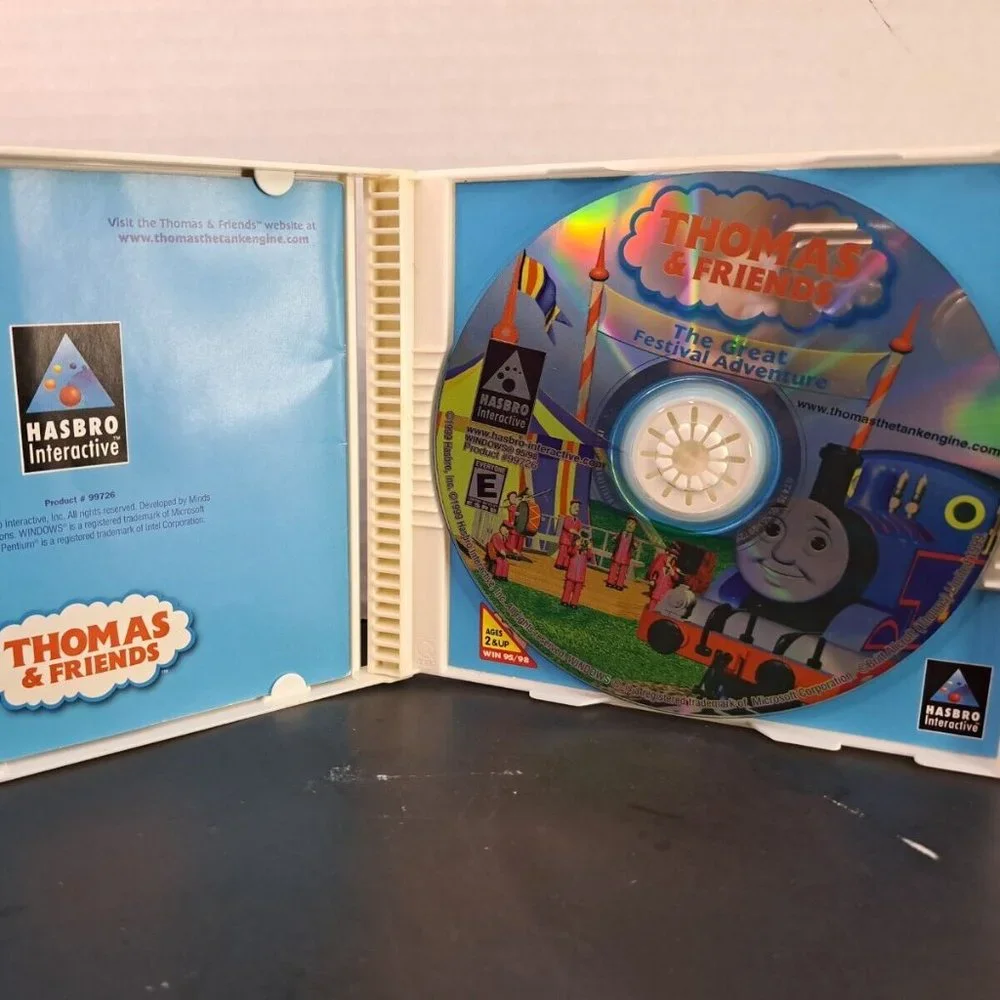 Thomas & Friends The Great Festival Adventure Interactive CD-Rom Win 98 PC 1999